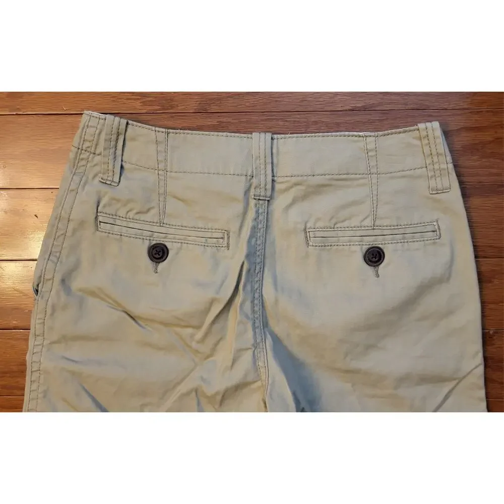 Men Aeropostale Khaki Chino Shorts Size 27